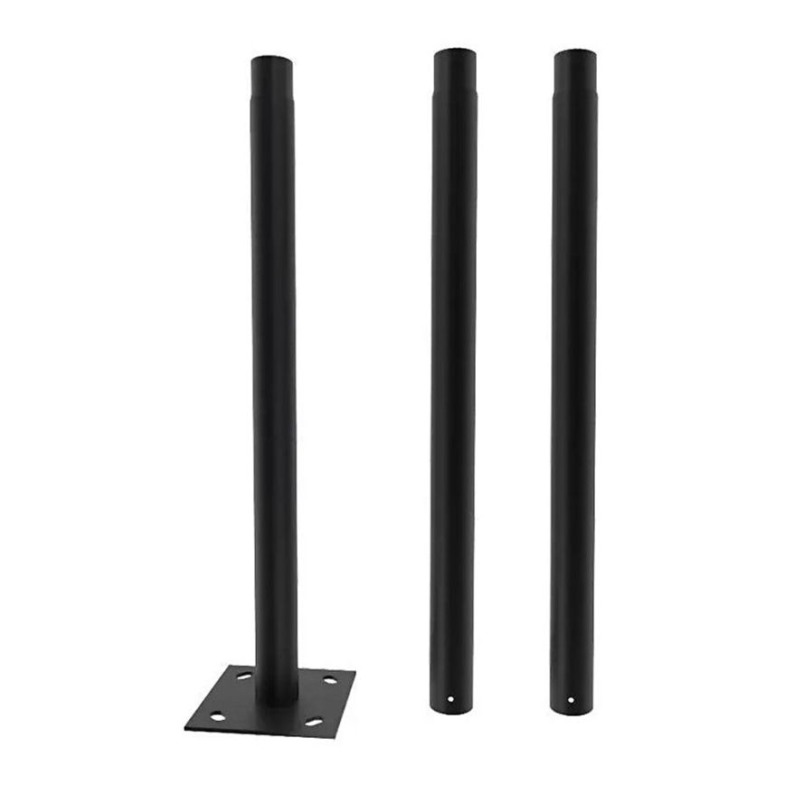 Fém rúd állvánnyal napelemes lámpához, 3 m