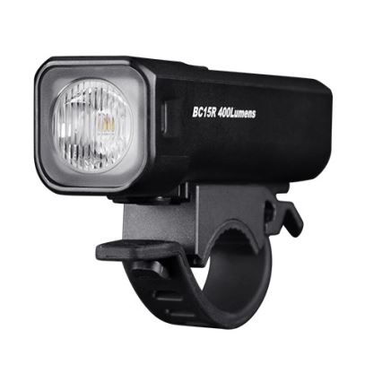 Fenix BC15R - LED Dimmelhető újratölthető biciklilámpa LED/USB IP66 400 fényes 31,5 h 2600 mAh