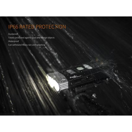 Fenix BC30RV2 - LED Újratölthető kerékpár lámpa LED/USB IP66 1800 lm 36 óra