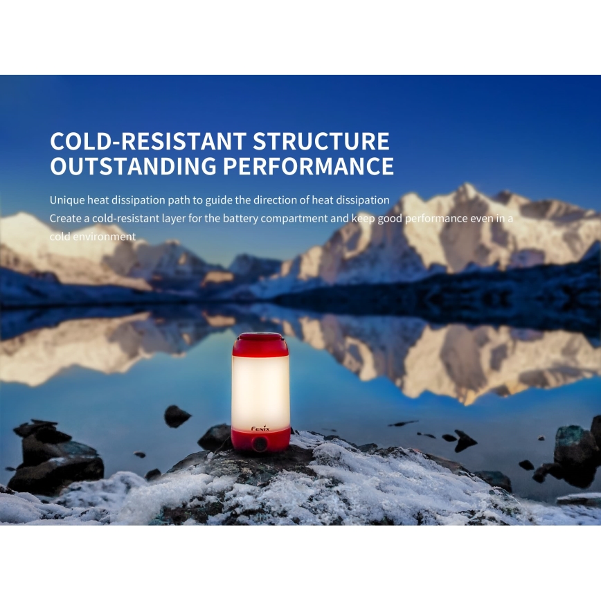 Fenix CL26RGREEN - LED Dimmelhető portable rechargeable lámpa LED/USB IP66 400 lm 400 h zöld