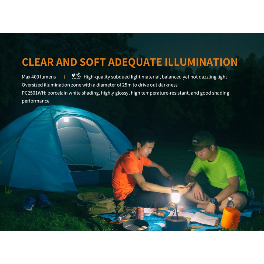 Fenix CL26RGREEN - LED Dimmelhető portable rechargeable lámpa LED/USB IP66 400 lm 400 h zöld