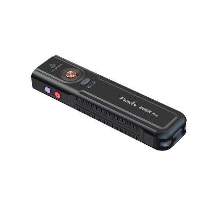 Fenix E06RPROEUBLC- LED fényerőszabályozható újratölthető zseblámpa LED/USB 1650 mAh IP66 1600 lm 111 h fekete