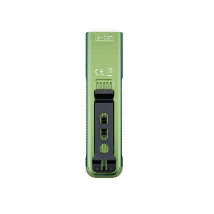 Fenix E06RPROEUOLI - Állítható fényerejű, USB-újratölthető LED zseblámpa 1650 mAh IP66 1600 lm 111 óra zöld