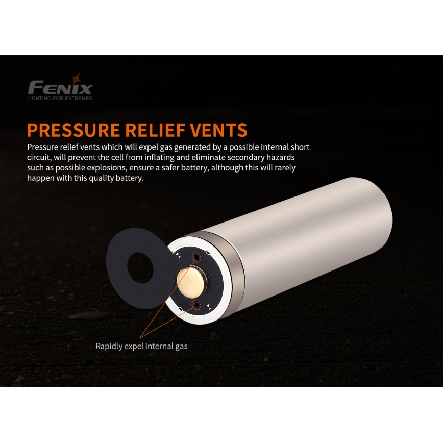 Fenix FE21700V20 - 1 db újratölthető 21700/3,6V 5000 mAh