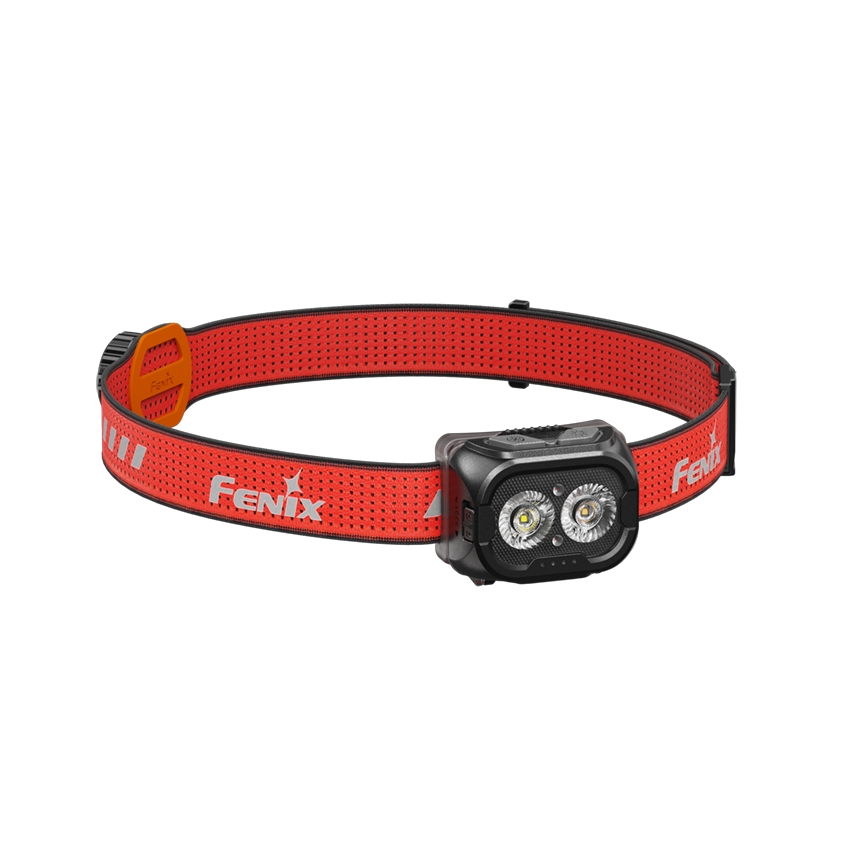 Fenix HL18RTV20BLC - LED Dimmelhető újratölthető fejlámpa LED/USB/3xAAA IP66 800 lm 160 h 1900 mAh fekete/narancs