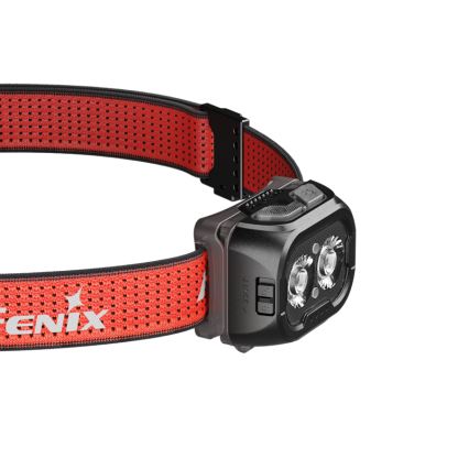 Fenix HL18RTV20BLC - LED Dimmelhető újratölthető fejlámpa LED/USB/3xAAA IP66 800 lm 160 h 1900 mAh fekete/narancs