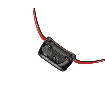 Fenix HL18RTV20BLC - LED Dimmelhető újratölthető fejlámpa LED/USB/3xAAA IP66 800 lm 160 h 1900 mAh fekete/narancs