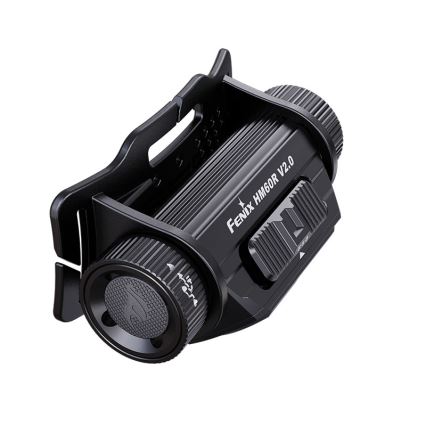 Fenix HM60RV20 - LED, fényerőszabályozható, USB-s újratölthető fejlámpa, 4000 mAh, IP68, 1600 lm, 292 h, narancssárga