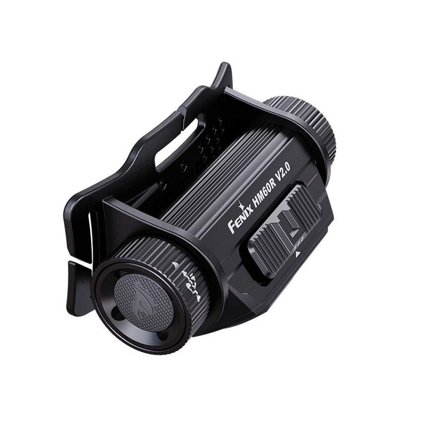 Fenix HM60RV20 - LED, fényerőszabályozható, USB-s újratölthető fejlámpa, 4000 mAh, IP68, 1600 lm, 292 h, narancssárga