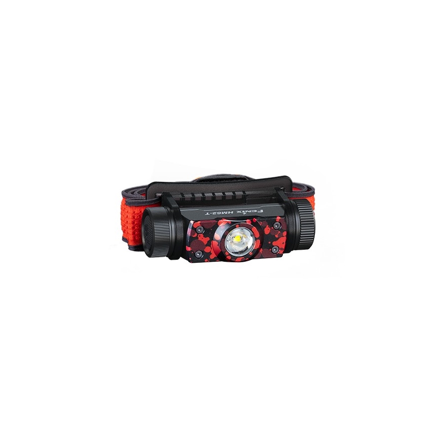 Fenix HM62TMGM - LED Dimmelhető újratölthető fejlámpa LED/USB IP68 1200 fényes 280 h 3400 mAh