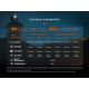 Fenix HM65RDTBLC - LED Tölthető fejlámpa LED/USB IP68 1500 lm 300 h fekete/narancs