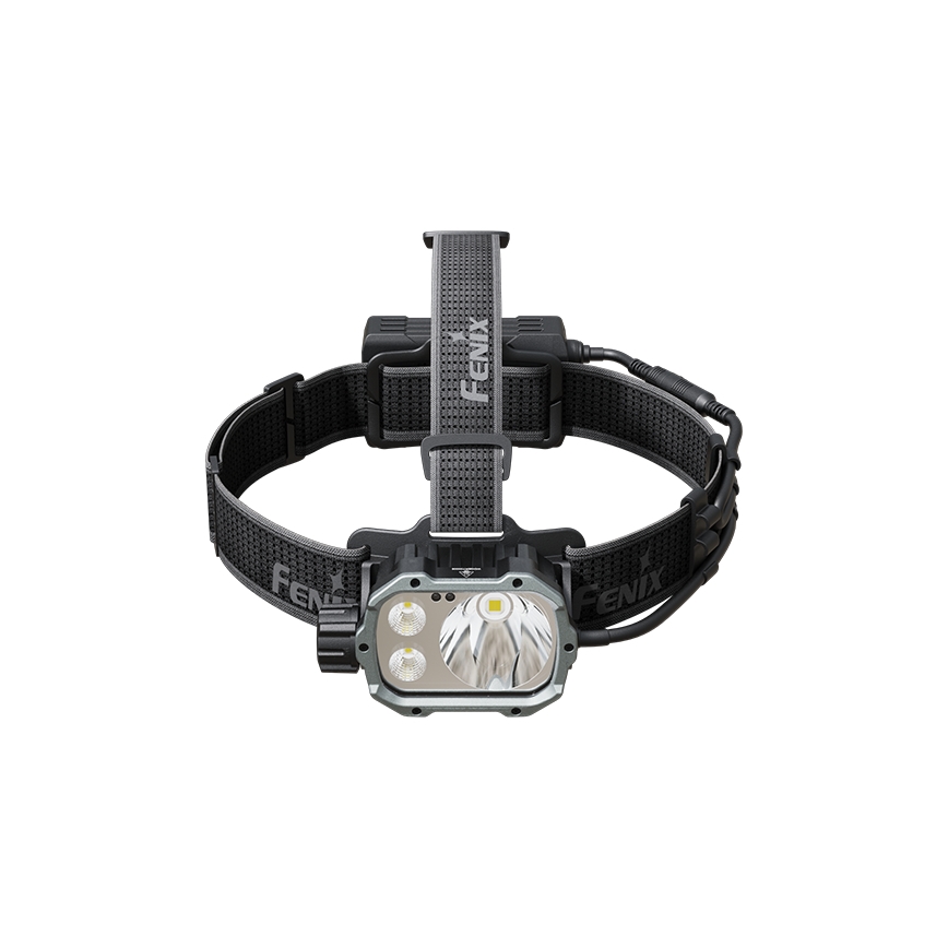 Fenix HP35R - LED, fényerőszabályozható, USB-újratölthető fejlámpa 5000 mAh IP66 4000 lm 500 h fekete