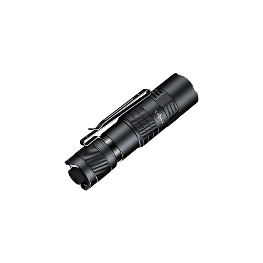 Fenix PD26RACE - LED fényerőszabályozható újratölthető zseblámpa LED/USB 1600 mAh IP68 1300 lm 556 h fekete