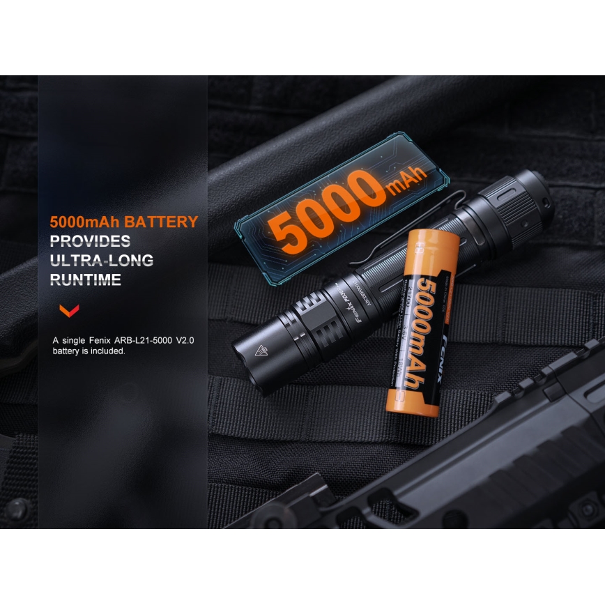 Fenix PD36RPRO - LED Taktikai újratölthető zseblámpa LED/USB IP68 2800 lm 42 h 5000 mAh