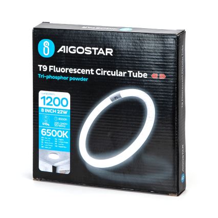 Fénycső T9 G24q-1/22W/230V 6500K - Aigostar