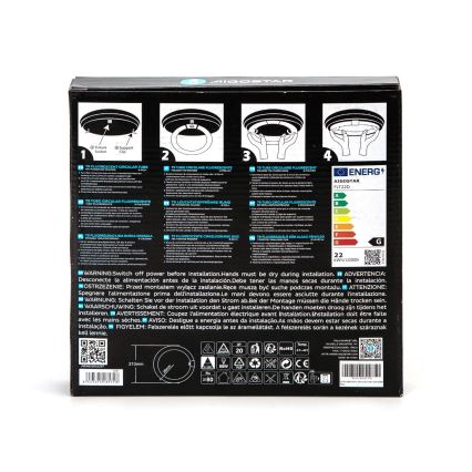 Fénycső T9 G24q-1/22W/230V 6500K - Aigostar