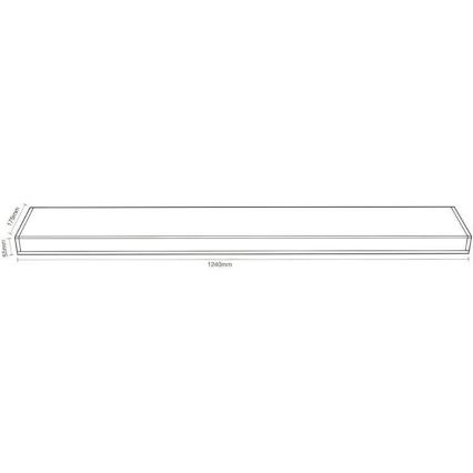 Fénycsöves lámpa 2xG13/18W/230V 124 cm