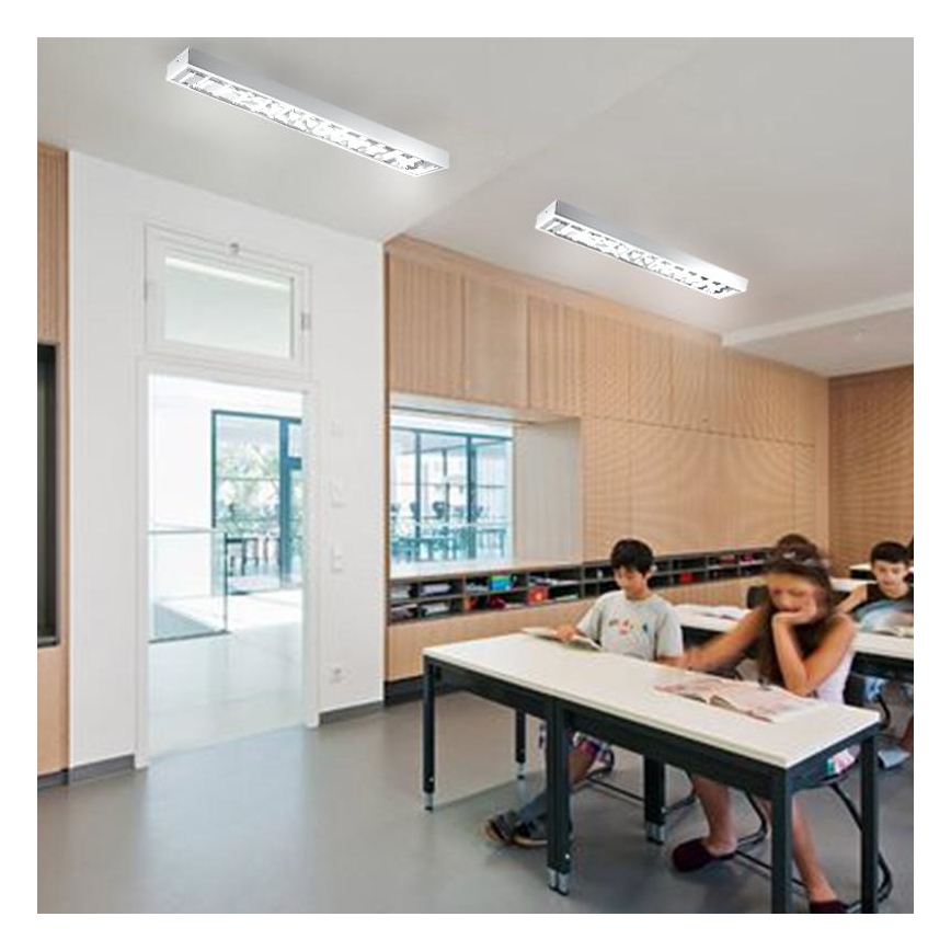 Fénycsöves lámpa T8 2xG13/18W/230V 120 cm fehér