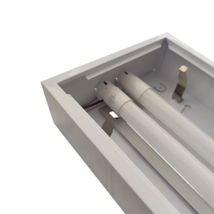 Fénycsöves lámpa T8 2xG13/18W/230V 120 cm fehér