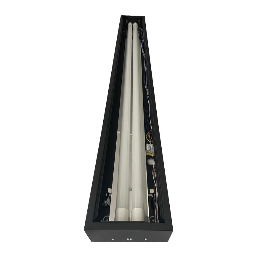 Fénycsöves lámpa T8 2xG13/18W/230V 120 cm fekete