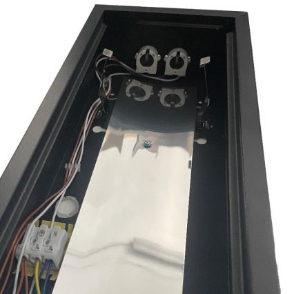 Fénycsöves lámpa T8 2xG13/18W/230V 120 cm fekete