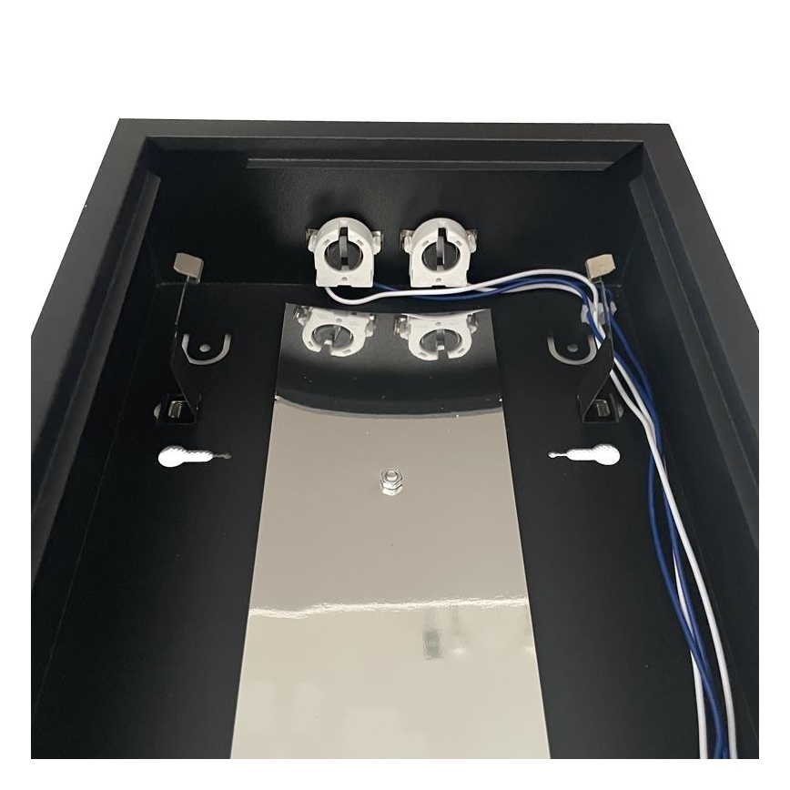 Fénycsöves lámpa T8 2xG13/18W/230V 120 cm fekete