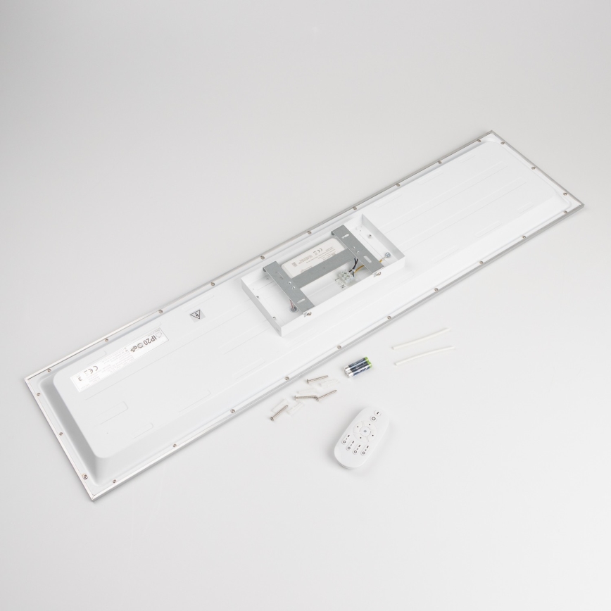 Dimmelhető LED felületre szerelhető panel 32W 230V 2700-6500K 25x100 cm fehér + távirányító