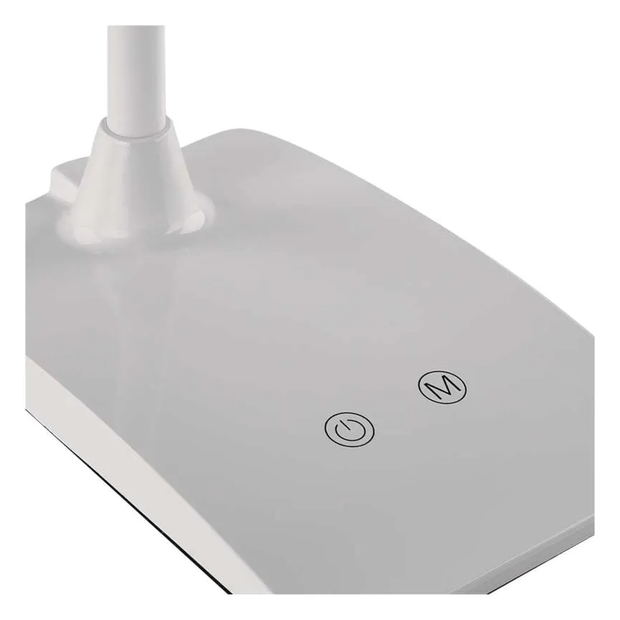 Fényerőszabályozható LED asztali lámpa EDDY LED/6W/230V 3000/4500/6800K fehér