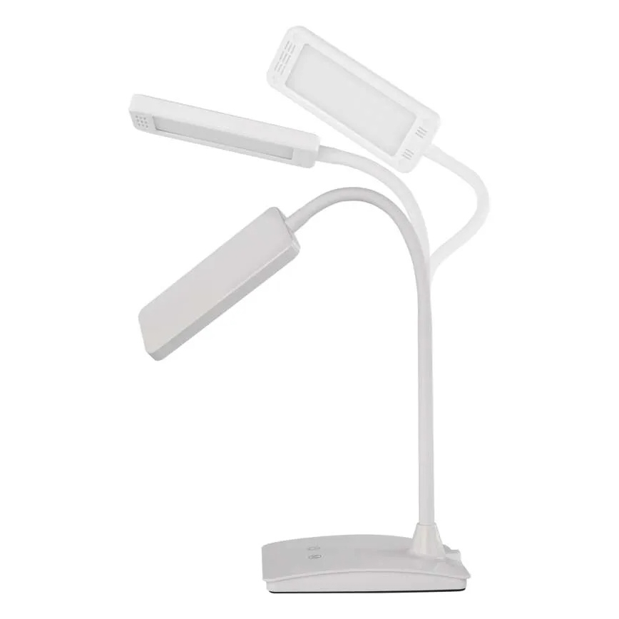 Fényerőszabályozható LED asztali lámpa EDDY LED/6W/230V 3000/4500/6800K fehér