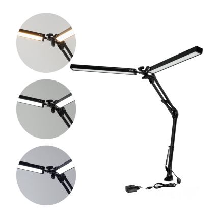 Fényerőszabályozható LED asztali lámpa TENUIX DUO LED/15W/230V 3000-6000K