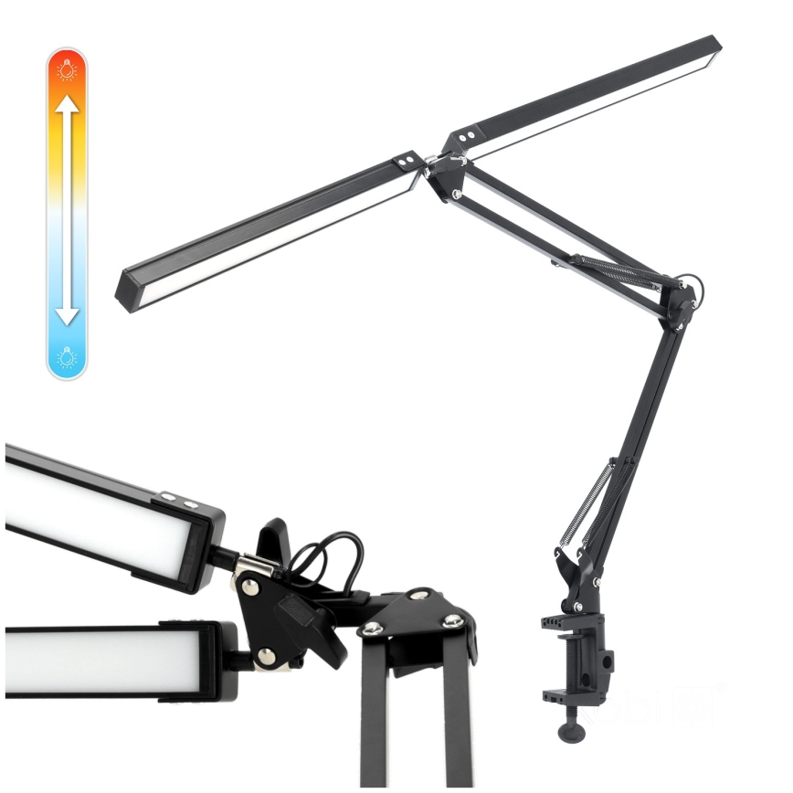 Fényerőszabályozható LED asztali lámpa TENUIX DUO LED/15W/230V 3000-6000K