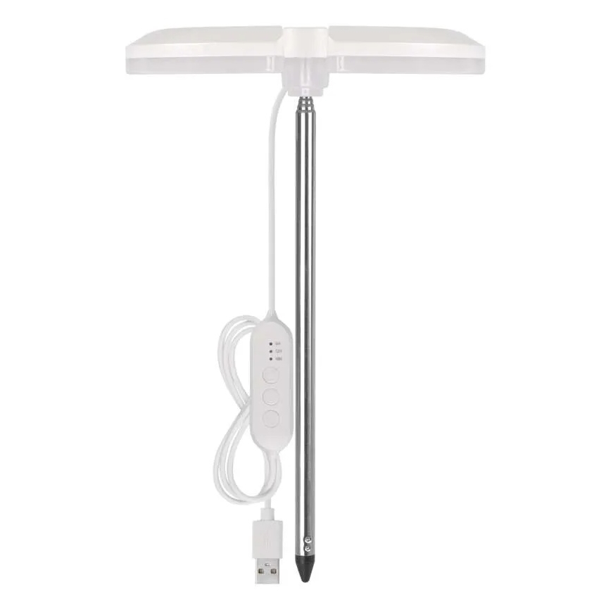 Fényerőszabályozható LED beltéri növénynevelő lámpa GROW LED/8W/5V