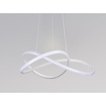 LED fényerőszabályozható csillár zsinóron LED/85W/230V 3000-6500K átm. 60 cm + távirányító