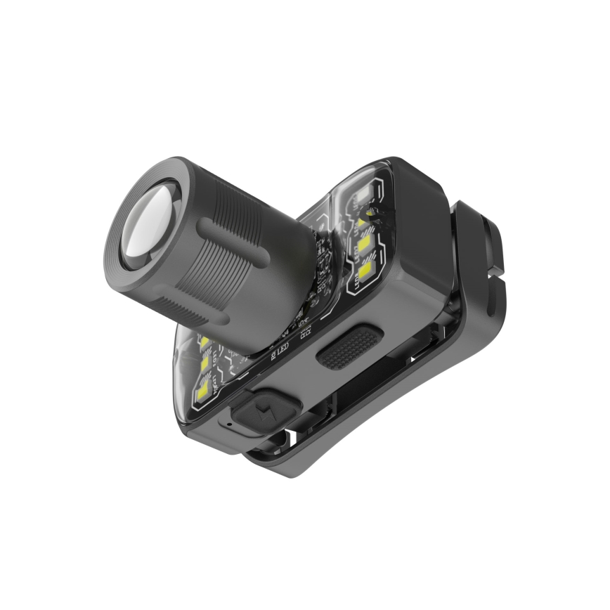 Fényerőszabályozható, LED-es újratölthető fejlámpa LED/2,1W/5V 500 mAh
