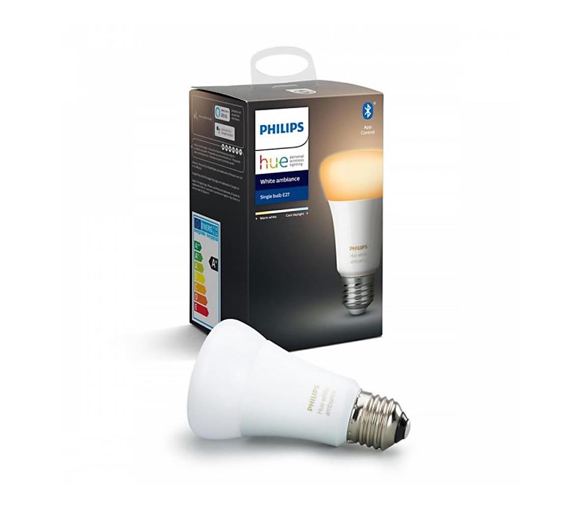 Fényerőszabályozható LED izzó Philips Hue WHITE AMBIANCE E27/8W/230V 2200