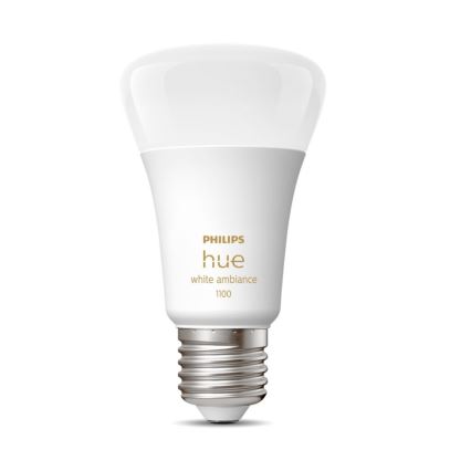 Fényerőszabályozható LED izzó Philips Hue WHITE AMBIANCE E27/8W/230V 2200-6500K