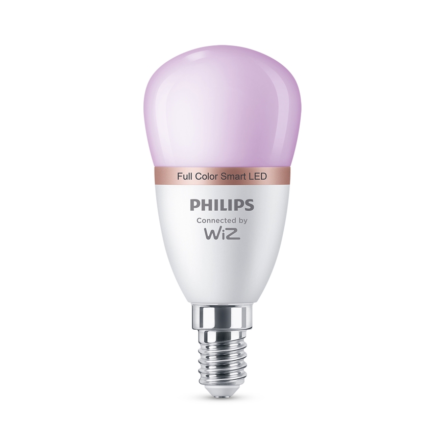 LED RGB dimmelhető izzó Philips SMART P45 E14/4,9W/230V 2200-6500K CRI 90