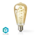 Fényerőszabályozható LED izzó ST64 E27/4,9W/230V Wi-Fi 1800-6500K
