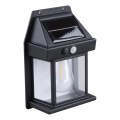 Fényerőszabályozható LED napelemes lámpás érzékelővel LED/3,7V IP44 1200 mAh