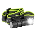 Fényerőszabályozható, újratölthető LED fejlámpa piros fénnyel — 3 az 1-ben LED/10W/5V IP66 500 lm 800 mAh