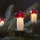 fényfüzér TOADSTOOL 12xE10/10,7m piros, Csehországban gyártva
