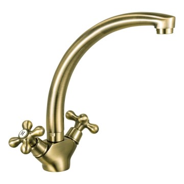 FERRO - ANTICA mosogató csaptelep, bronz