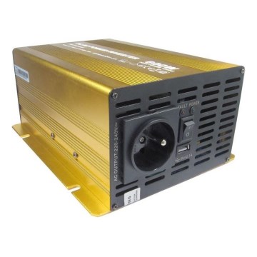 Feszültség átalakító 600W/24V/230V