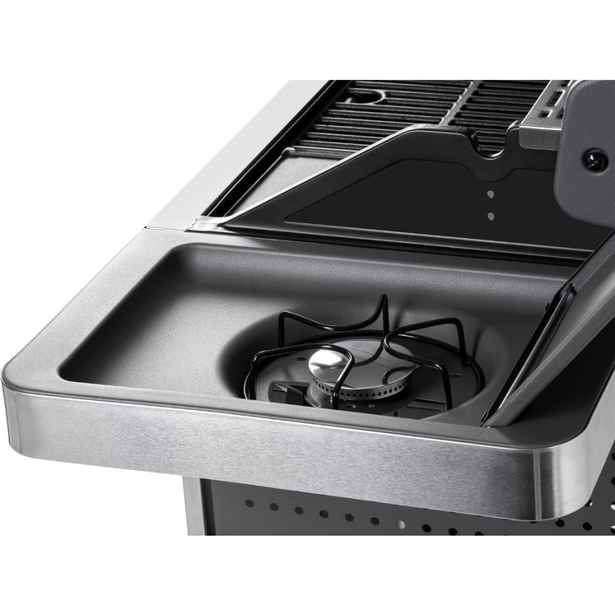 Fieldmann - 5 égős gázgrill, matt króm