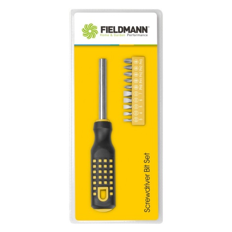 Fieldmann - Csavarhúzó + fejek 11 db