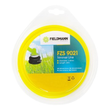 Fieldmann - Csere vágóhuzal kerti szegélynyíróhoz 60m/2,4mm