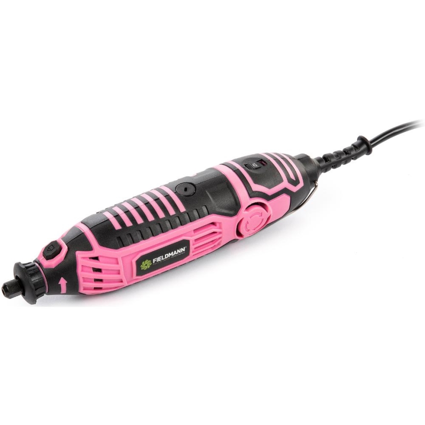 Fieldmann - Csiszológép modellkészítéshez 170W/230V rózsaszín