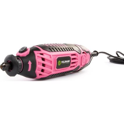 Fieldmann - Csiszológép modellkészítéshez 170W/230V rózsaszín