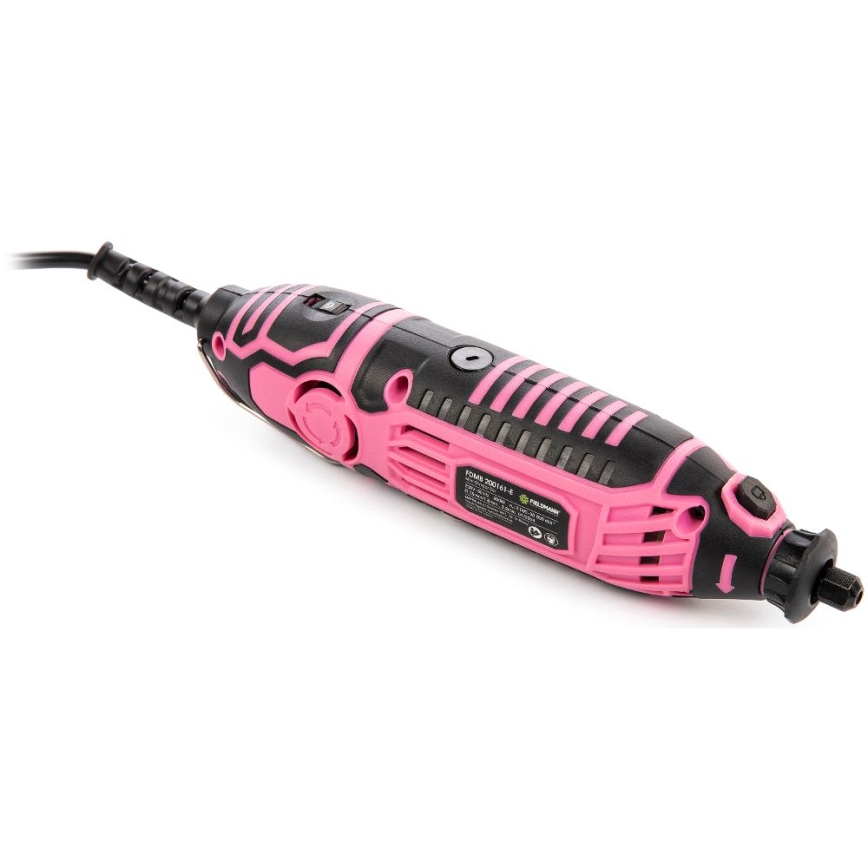 Fieldmann - Csiszológép modellkészítéshez 170W/230V rózsaszín