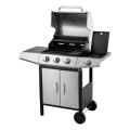 Fieldmann - Gáz grill 4x égő matt króm/fekete